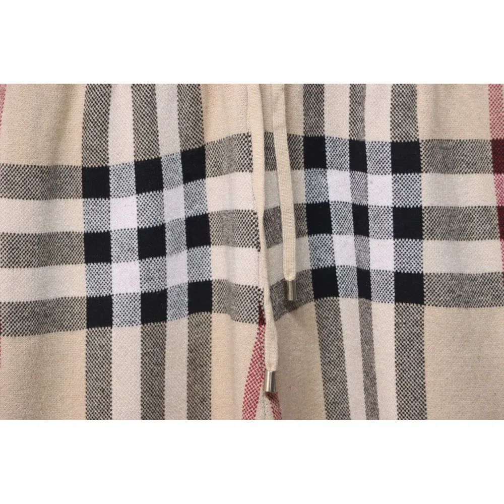 Top Quality Burberry Large Check Knit Shorts