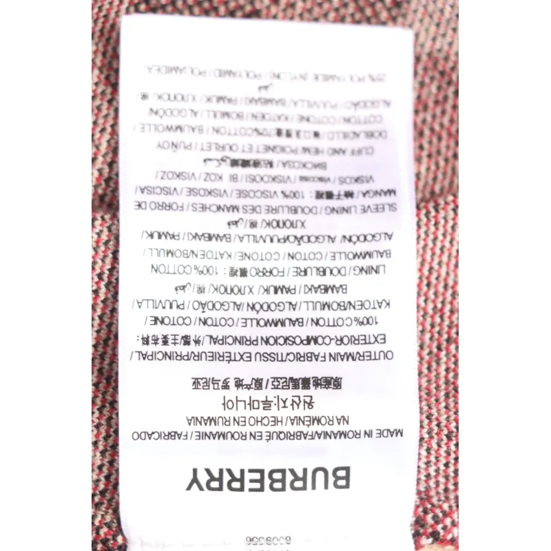 Top Quality Burberry Large Check Knit Shorts