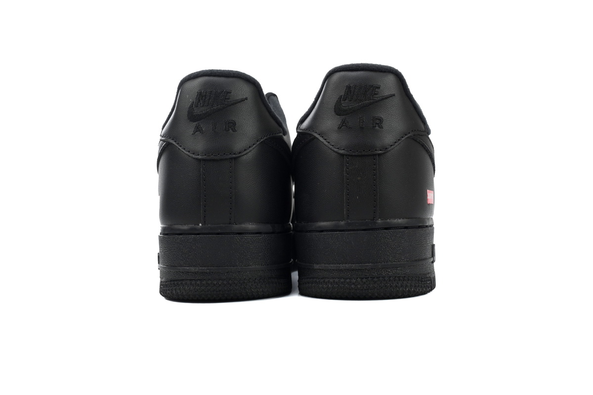 Supreme x Air Force 1 Low Box Logo Black CU9225-001