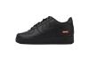    Supreme x Air Force 1 Low Box Logo Black CU9225-001