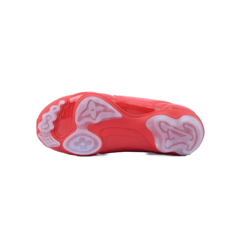 Louis Vuitton LV Red White Footprint Soccer 
