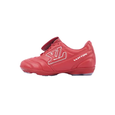 Louis Vuitton LV Red White Footprint Soccer  01