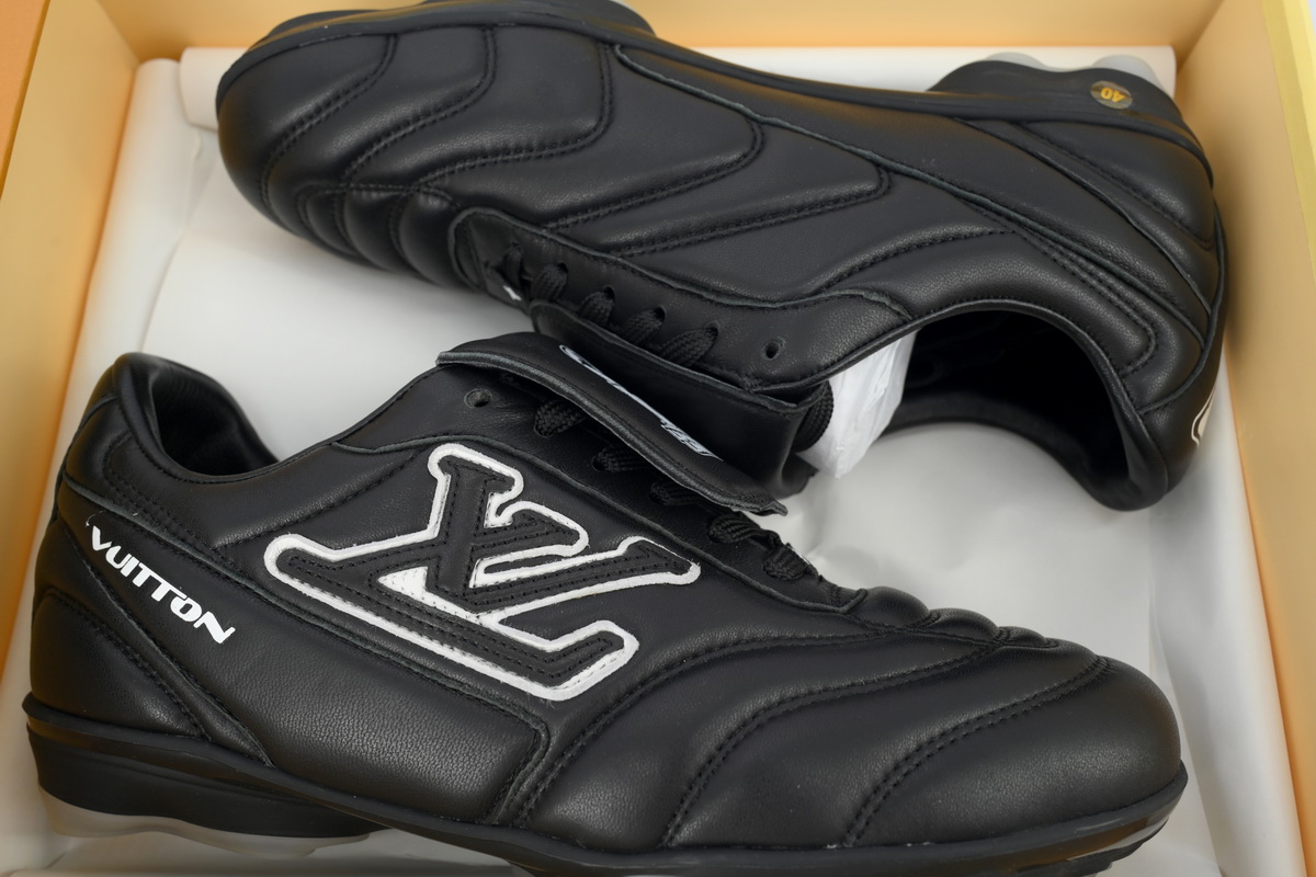 Louis Vuitton LV Footprint Soccer Black White
