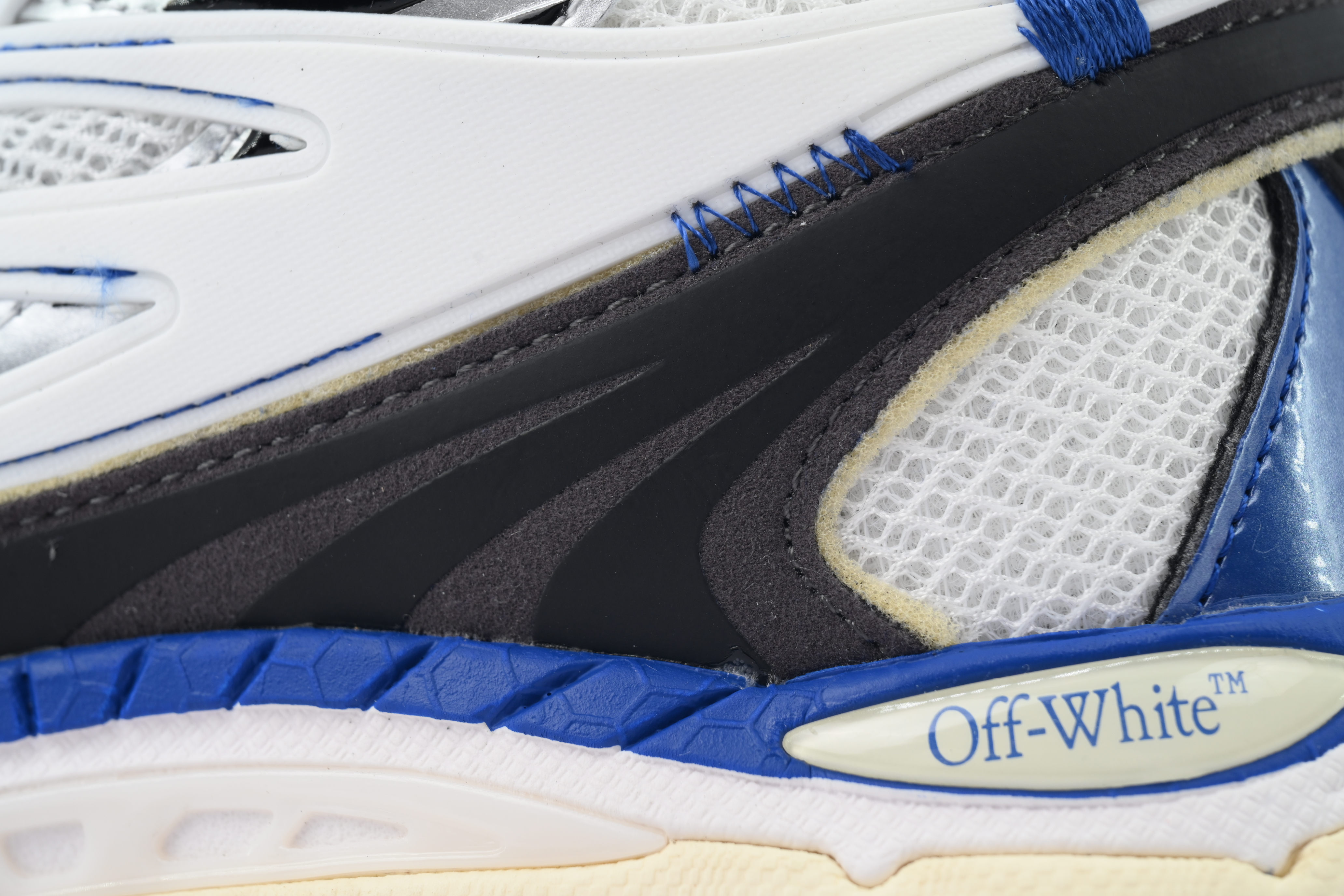 Pkgod OFF-WHITE Be Right Back White Blue Black