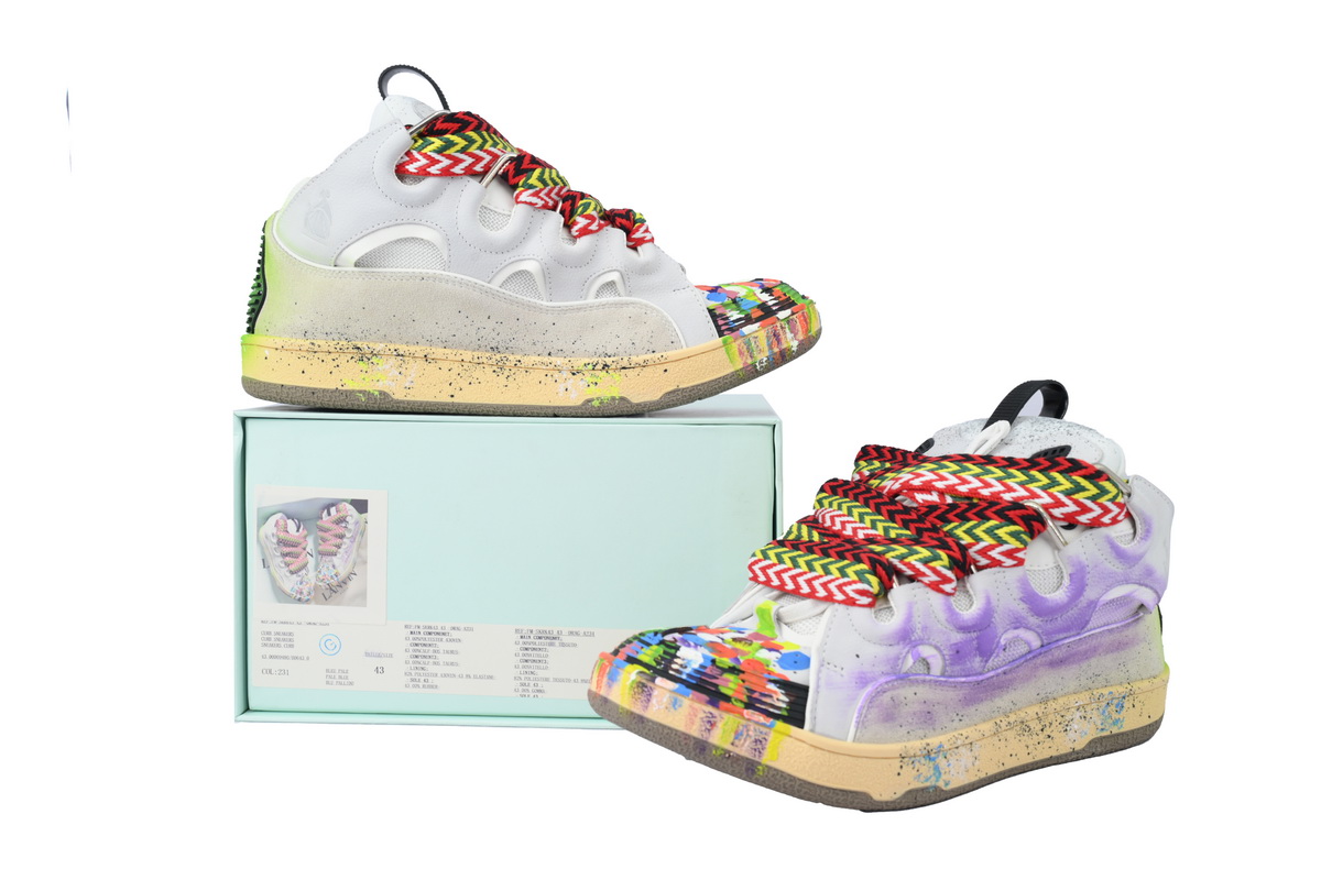 Pkgod LANVIN Sneaker Ink White