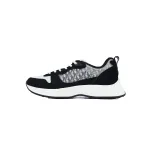 Dior B25 Oblique Runner Sneaker Black Suede 3SN259YUH_H960