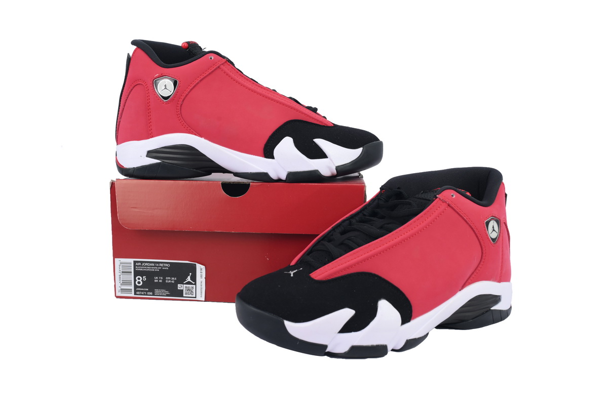 Pkgod Air Jordan 14 Retro Gym Red Toro 487471-006