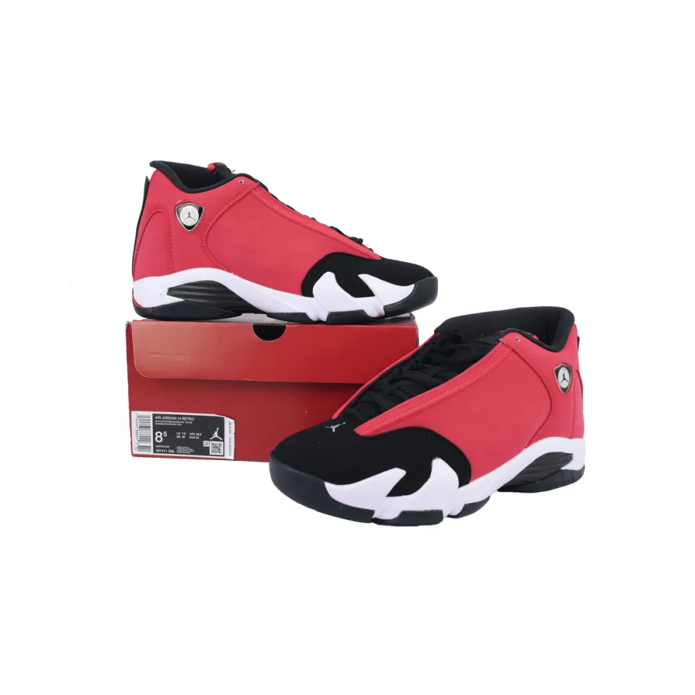 Pkgod Air Jordan 14 Retro Gym Red Toro 487471-006