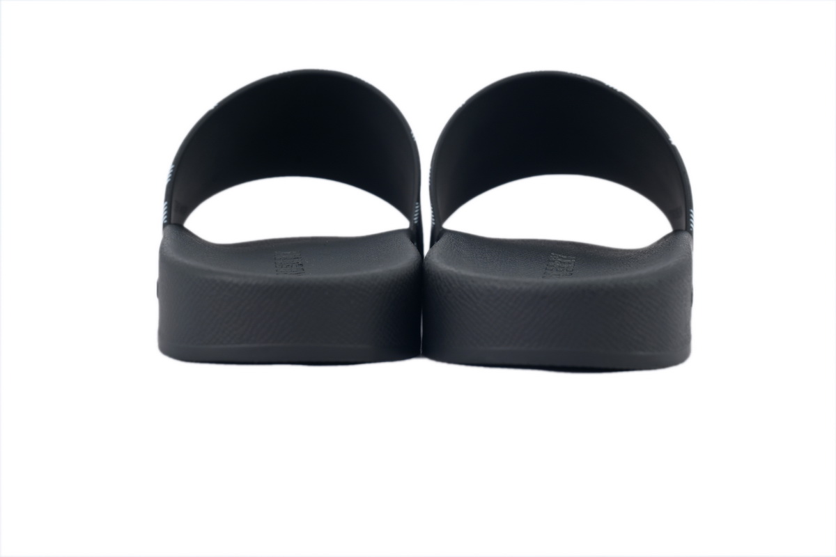    Burberry Vintage Check Slides Black