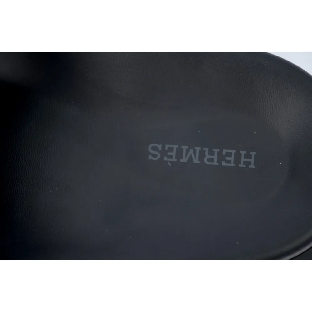 Pkgod Hermes Flat Slippers Black