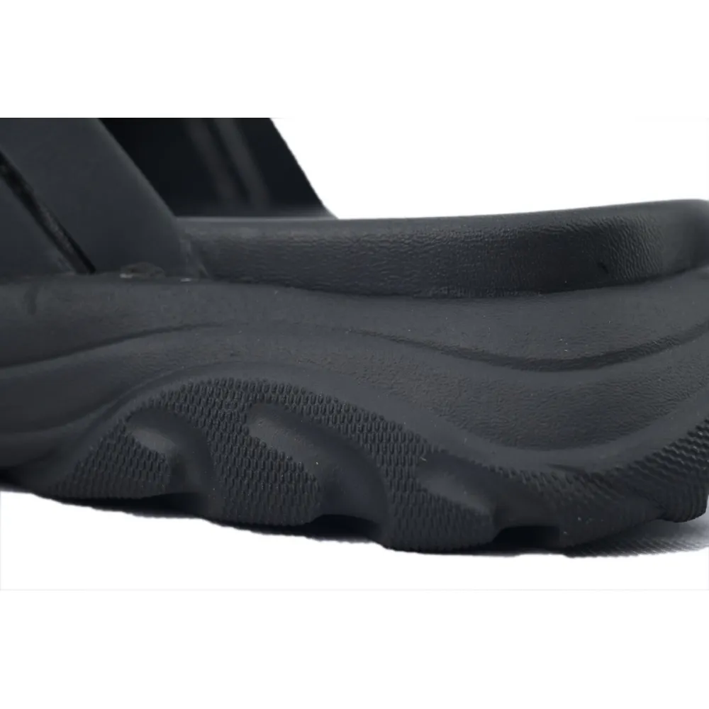 Dior Alpha Sandal Black Rubber Oblique