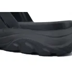 Dior Alpha Sandal Black Rubber Oblique