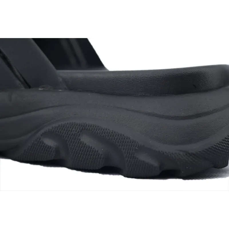Dior Alpha Sandal Black Rubber Oblique