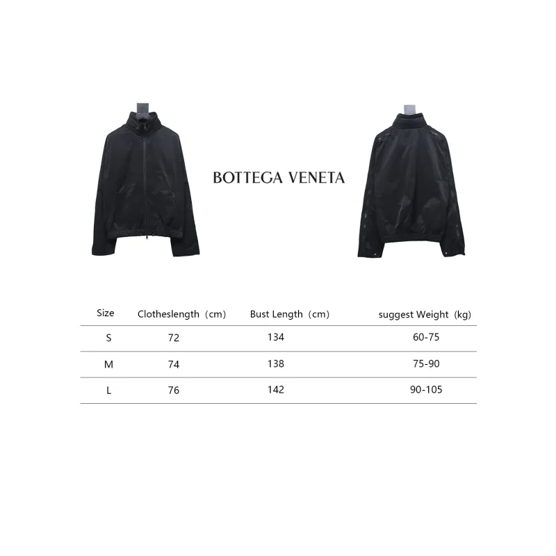 Bottega Veneta Outdoor sports stand collar jacket