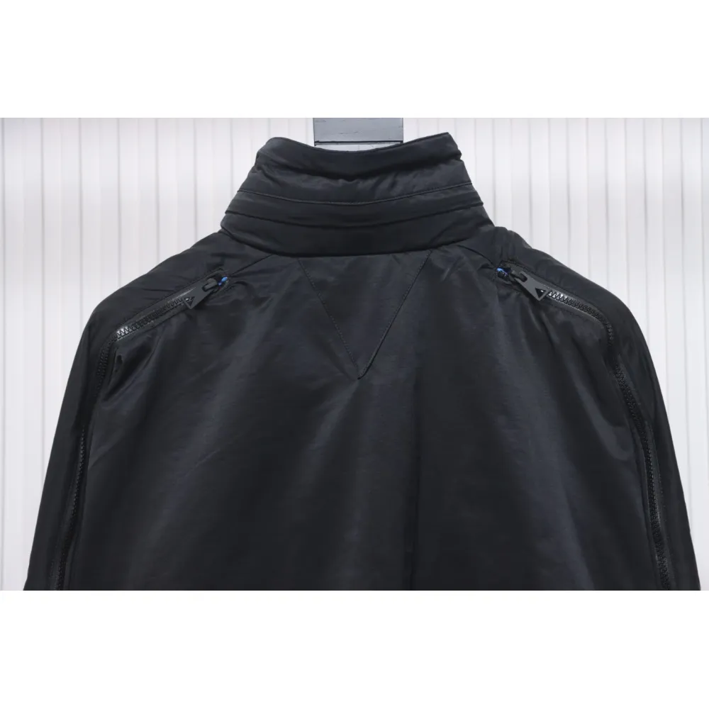Bottega Veneta Outdoor sports stand collar jacket