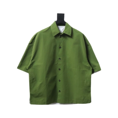 Bottega Veneta Woven T-shirt Green 01