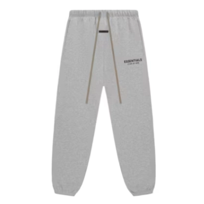 Top Quality Fear of God Essentials Fleece Sweatpant Grey 01