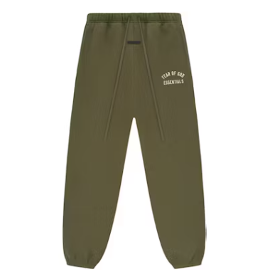 Top Quality Fear of God Essentials Fleece Sweatpant Olive