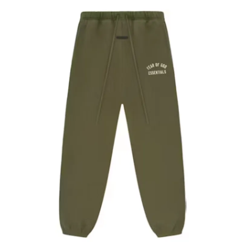 Top Quality Fear of God Essentials Fleece Sweatpant Olive