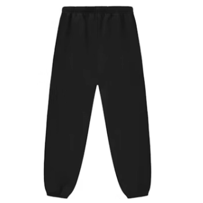 Top Quality Fear of God Essentials Fleece Sweatpant Black 02
