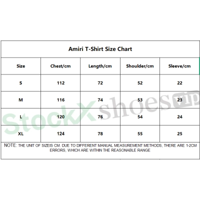 Top Quality AMIRI Arts District Tee Tee Vanilla Ice 02