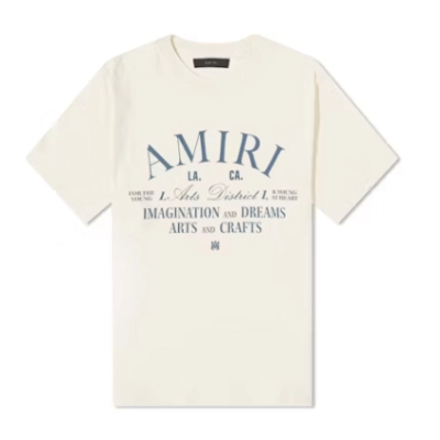 Top Quality AMIRI Arts District Tee Tee Vanilla Ice 01