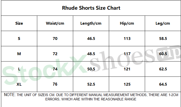 Top Quality Rhude RH Logo Shorts Blue