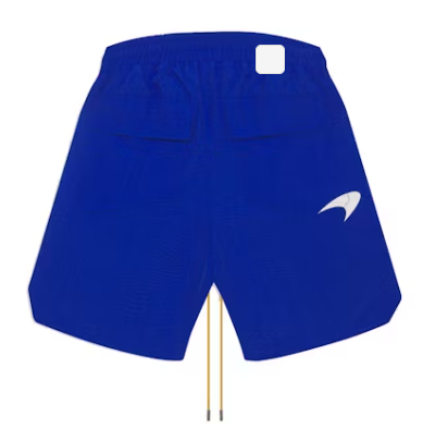 Top Quality Rhude RH Logo Shorts Blue