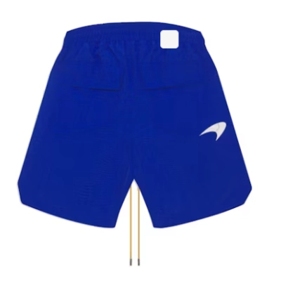 Top Quality Rhude RH Logo Shorts Blue 02