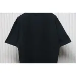 Top Quality Acne Studio Spray Paint Letter Print T-shirts (Black)