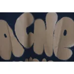 Top Quality Acne Studio Spray Paint Letter Print T-shirts (Black)