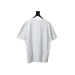 Top Quality Acne Studio Spray Paint Letter Print T-shirts (White)