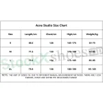 Top Quality Acne Studio Spray Paint Letter Print T-shirts (White)