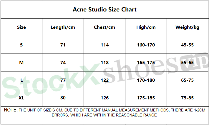 Top Quality Acne Studios 25SS beads letter short-sleeved T-shirt (Brown)