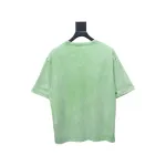 Top Quality Acne Studios 25SS beads letter short-sleeved T-shirt (Green)