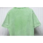 Top Quality Acne Studios 25SS beads letter short-sleeved T-shirt (Green)