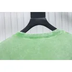 Top Quality Acne Studios 25SS beads letter short-sleeved T-shirt (Green)