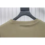 Top Quality Acne Studios 25SS beads letter short-sleeved T-shirt (Brown)