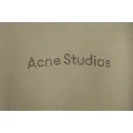 Top Quality Acne Studios 25SS beads letter short-sleeved T-shirt (Brown)