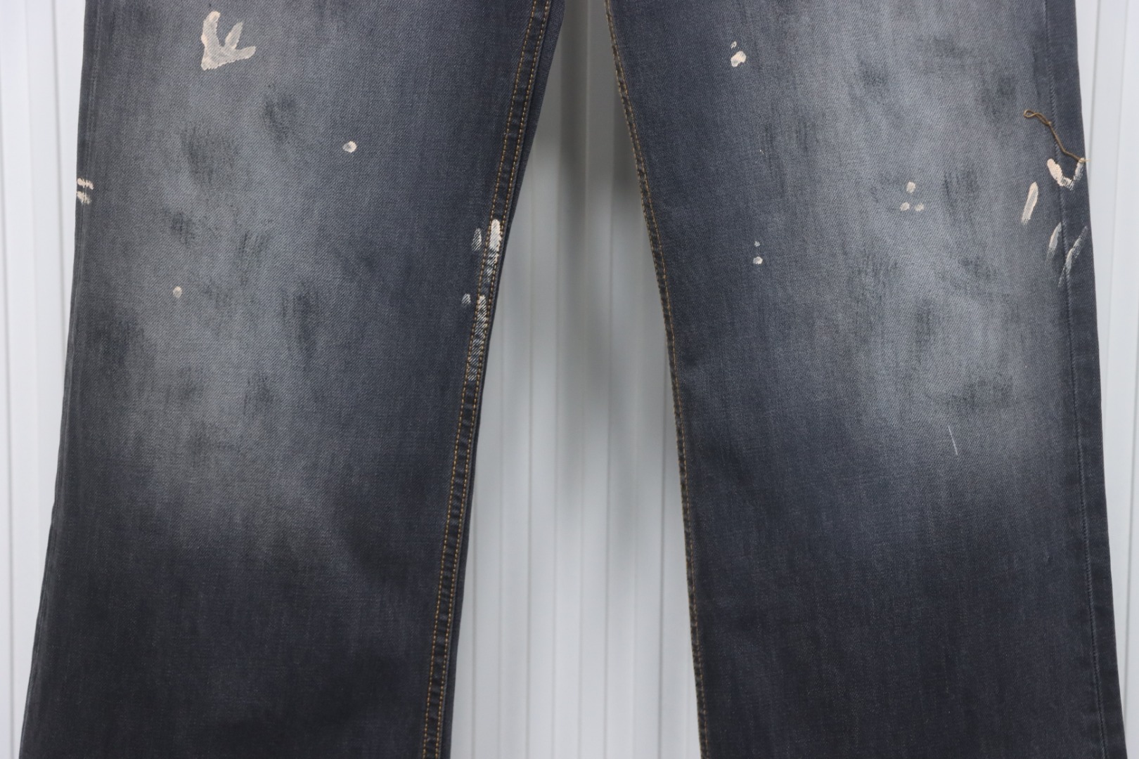 Top Quality Acne Studios Ink-splashed Jeans