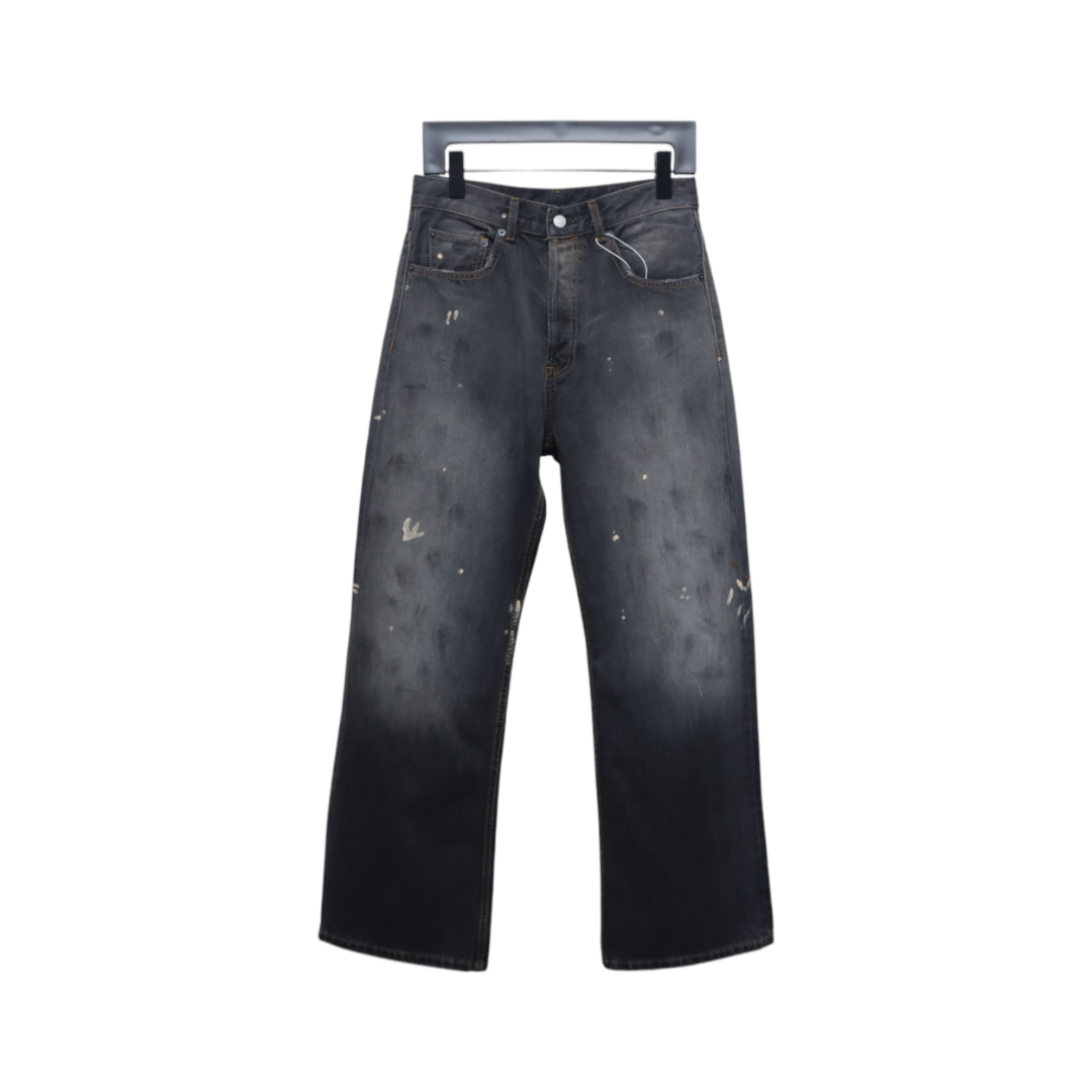 Top Quality Acne Studios Ink-splashed Jeans