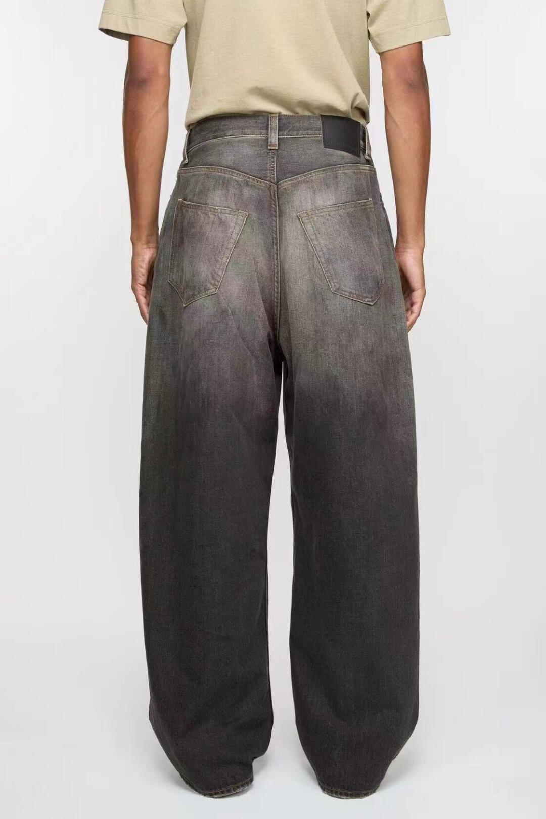 Top Quality Acne Studios Ink-splashed Jeans