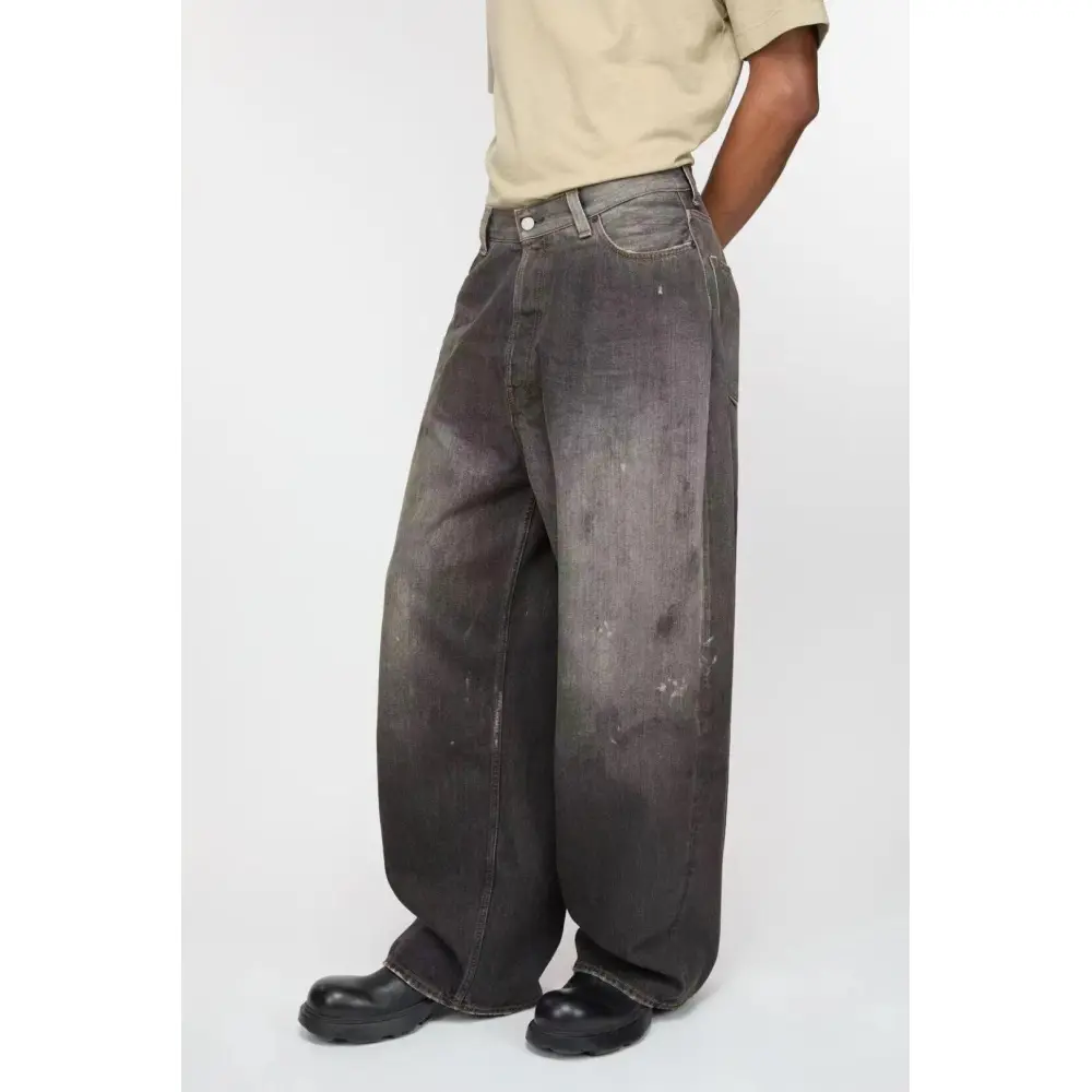 Top Quality Acne Studios Ink-splashed Jeans