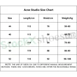 Top Quality Acne Studios Multi-Belt Pattern Jeans