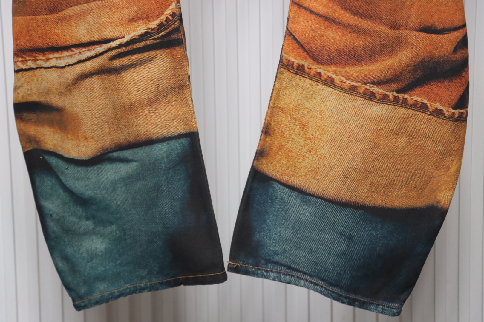 Top Quality Acne Studios Multi-Belt Pattern Jeans