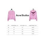 Top Quality Acne Studio Washed Distressed Hoodie (Pink)