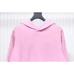Top Quality Acne Studio Washed Distressed Hoodie (Pink)