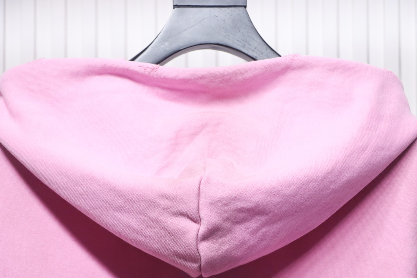 Top Quality Acne Studio Washed Distressed Hoodie (Pink)