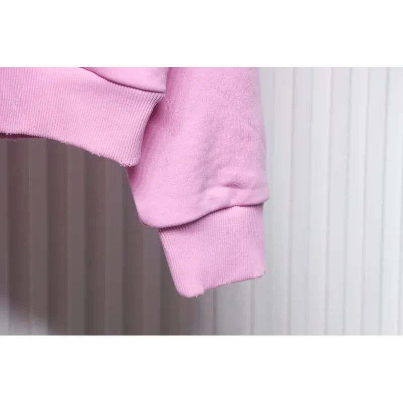 Top Quality Acne Studio Washed Distressed Hoodie (Pink)
