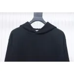 Top Quality Acne Studio Washed Distressed Hoodie (Black)